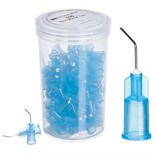 Ultradent 127 Micro Tips Provides Pinpoint Precision Narrow Cannula 250 gm Blue 100/Pk Ultradent 127 Micro Tips Provides Pinpoint Precision Narrow Cannula 250 gm Blue 100/Pk